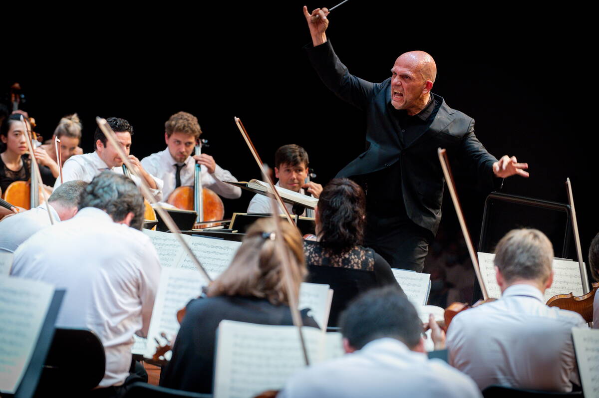 Jaap van Zweden, Gstaad Festival Orchestra, Festival-Zelt Gstaad Jaap van Zweden, Gstaad Festival Orchestra, Festival-Zelt Gstaad