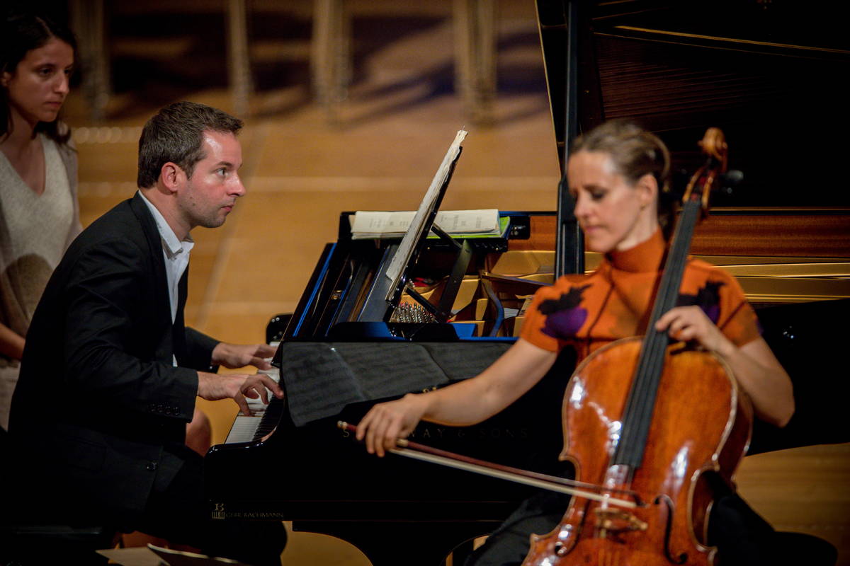 Sol Gabetta and Bertrand Chamayou © Raphaël Faux Sol Gabetta and Bertrand Chamayou © Raphaël Faux