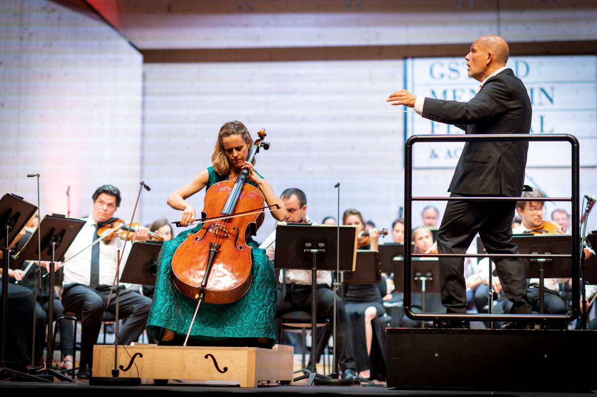 Sol Gabetta, Jaap van Zweden, Gstaad Festival Orchestra Sol Gabetta, Jaap van Zweden, Gstaad Festival Orchestra