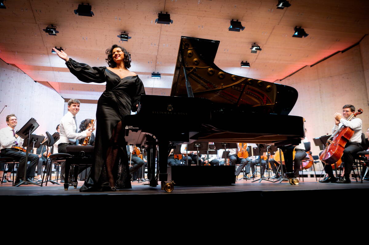 Khatia Buniatishvili, Festival-Zelt Gstaad Khatia Buniatishvili, Festival-Zelt Gstaad