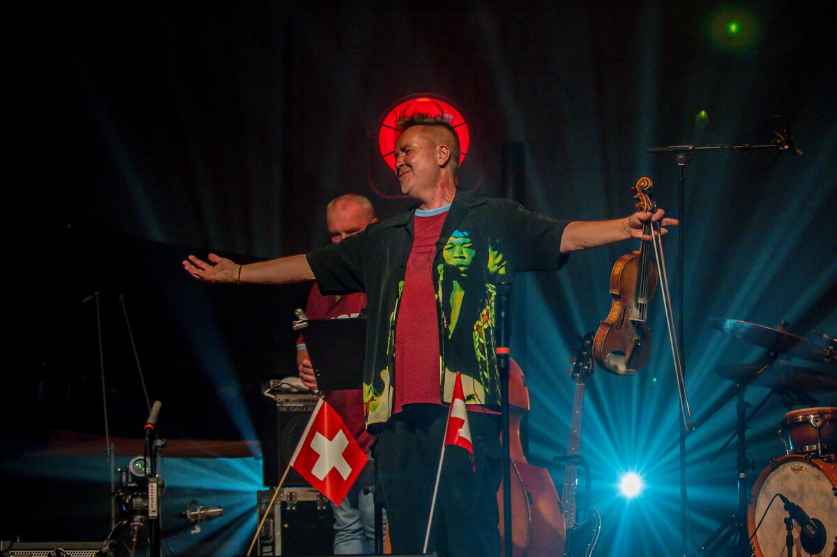 Nigel Kennedy & Band, Festival-Zelt Gstaad Nigel Kennedy & Band, Festival-Zelt Gstaad