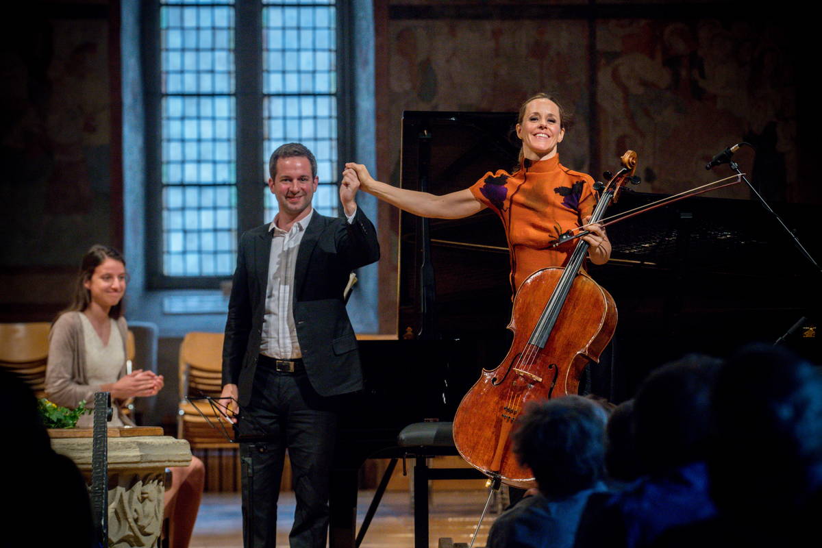 Sol Gabetta und Bertrand Chamayou © Raphaël Faux Sol Gabetta und Bertrand Chamayou © Raphaël Faux