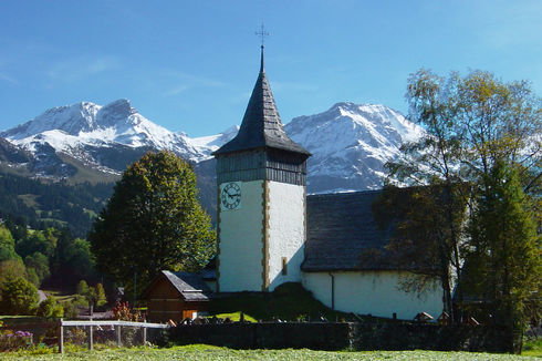 Kirche Lauenen Kirche Lauenen